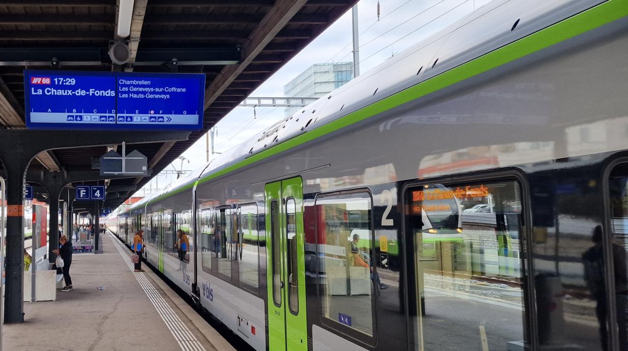 Ligne directe Neuchâtel-La Chaux-de-Fonds: le compte à rebours est enclenché!