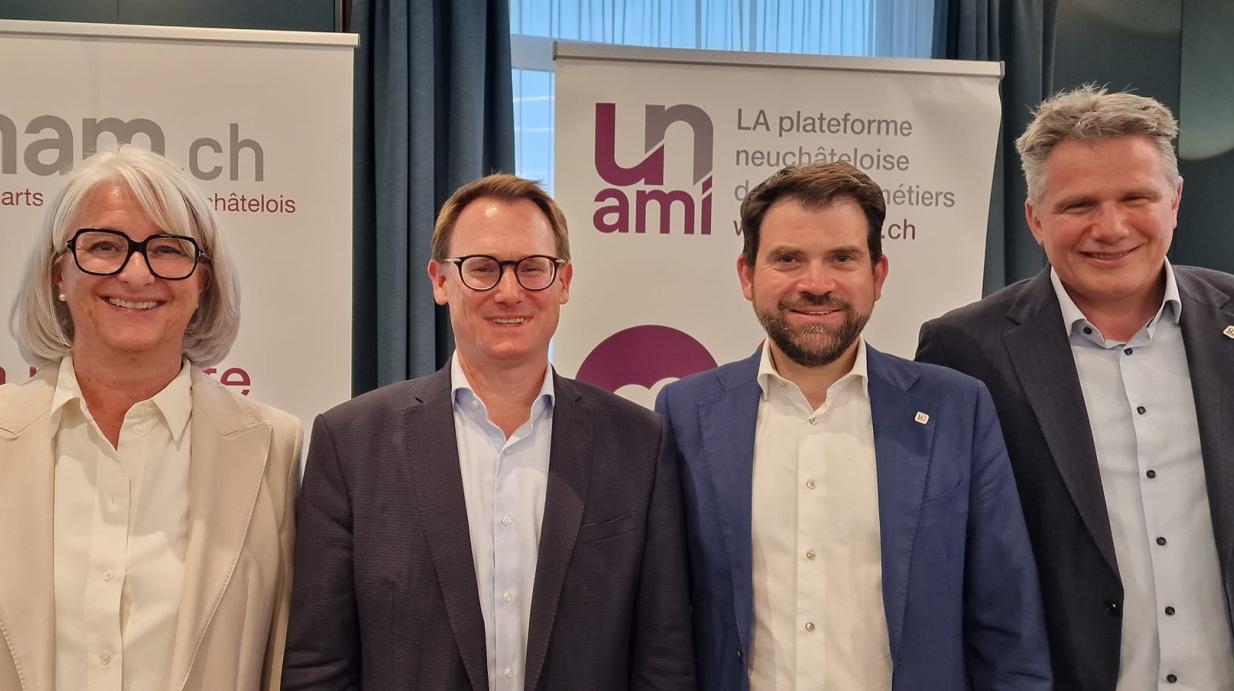 Urs Furrer à l'Assemblée des délégués de l'UNAM