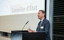 Alain Ribaux – Conseiller d’État, Chef du département de l’économie, de la sécurité et de la culture