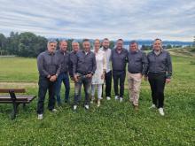 Le Comité de l'ANEPP renforcé: Jorge Rubido, Daniel Matthey, Philippe Voisard, Tonino Raffaele, Laetitia Piergiovanni, Maxime Crelier (nouveau membre), Zechiel, Dos Santos (nouveau président) Flavio Di Marco et Damien Boscaglia