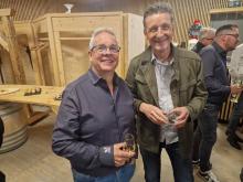 Philippe Voisard (de l’entreprise éponyme) et Bernard Amstutz (directeur adjoint du CPNE-BC)