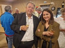 Marcel Delasoie (directeur de la FREPP) et Sophie Pellet (Secrétaire, CPP SOR)